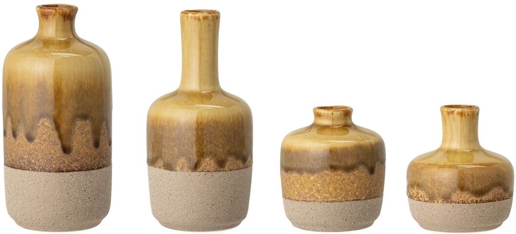 Bloomingville Hosna Vase Set Of 4 Home Decoration Vases Gul Bloomingville