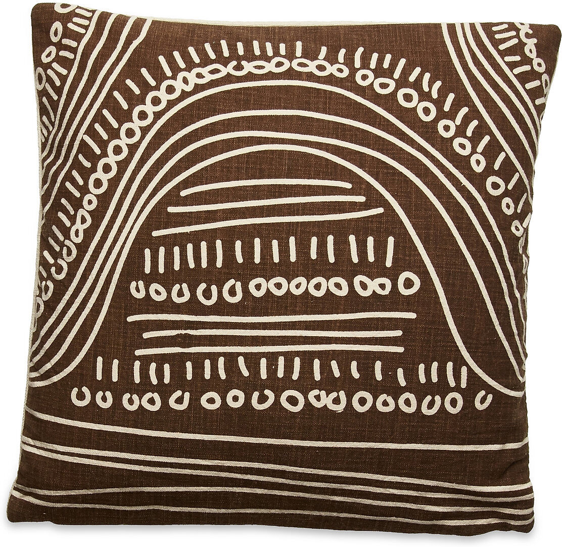 Bloomingville Felice Cushion Home Textiles Cushions & Blankets Cushions Brun Bloomingville