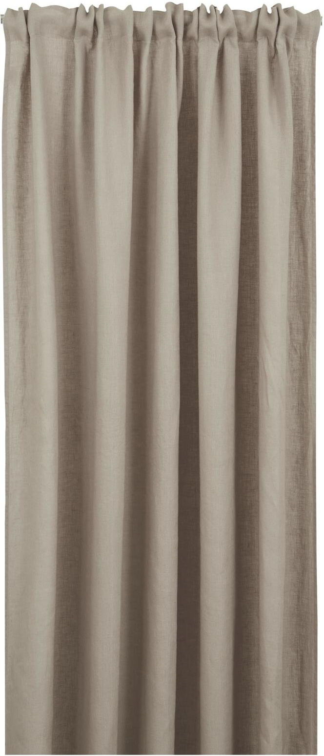 Boel & Jan Sabina Curtain Length Home Textiles Curtains Beige Boel & Jan