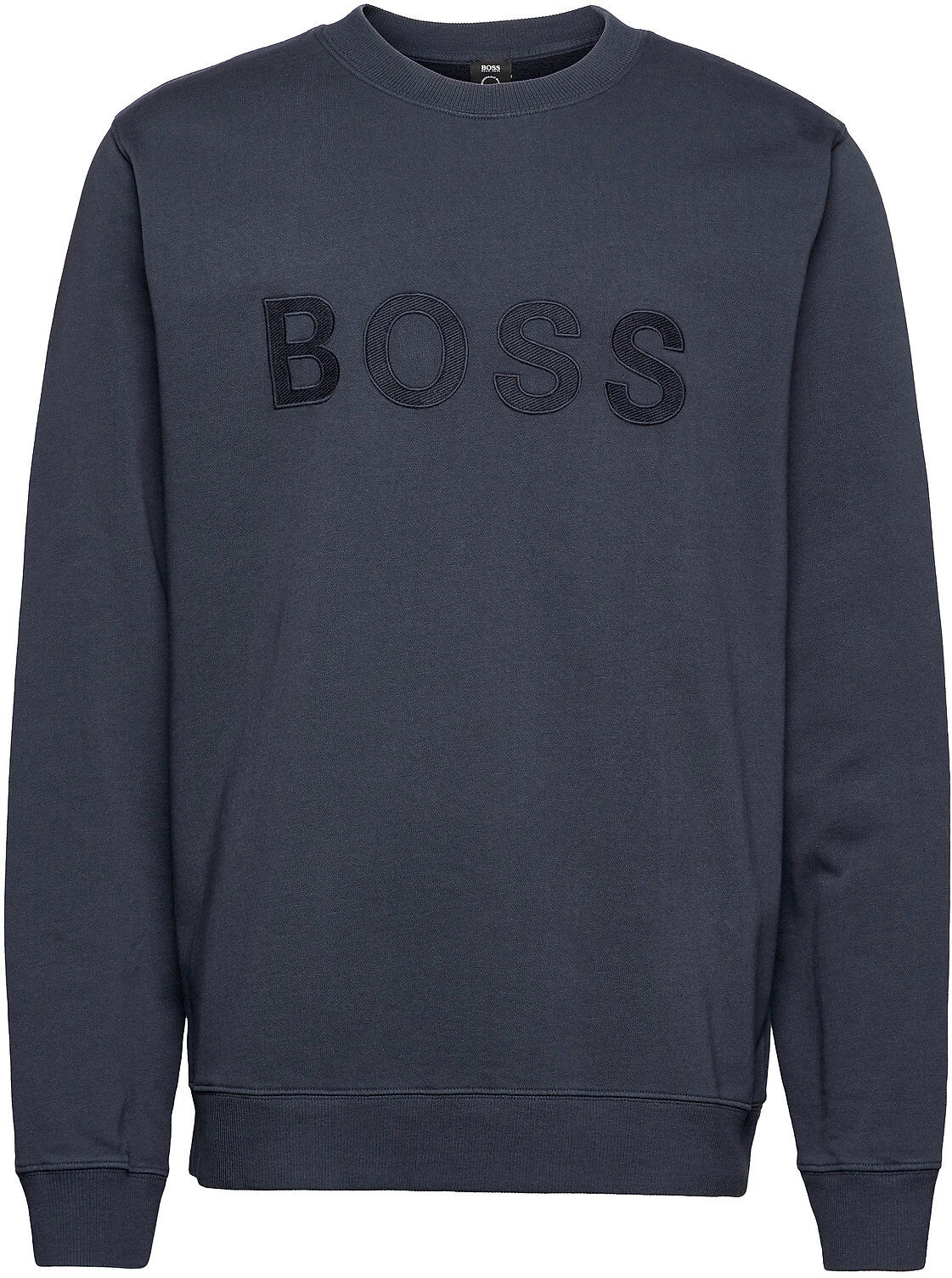 Boss Welogo Sweat-shirt Genser Blå BOSS