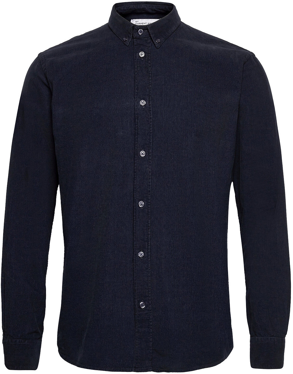 By Garment Makers The Organic Corduroy Shirt - Vincent Skjorte Uformell Blå By Garment Makers