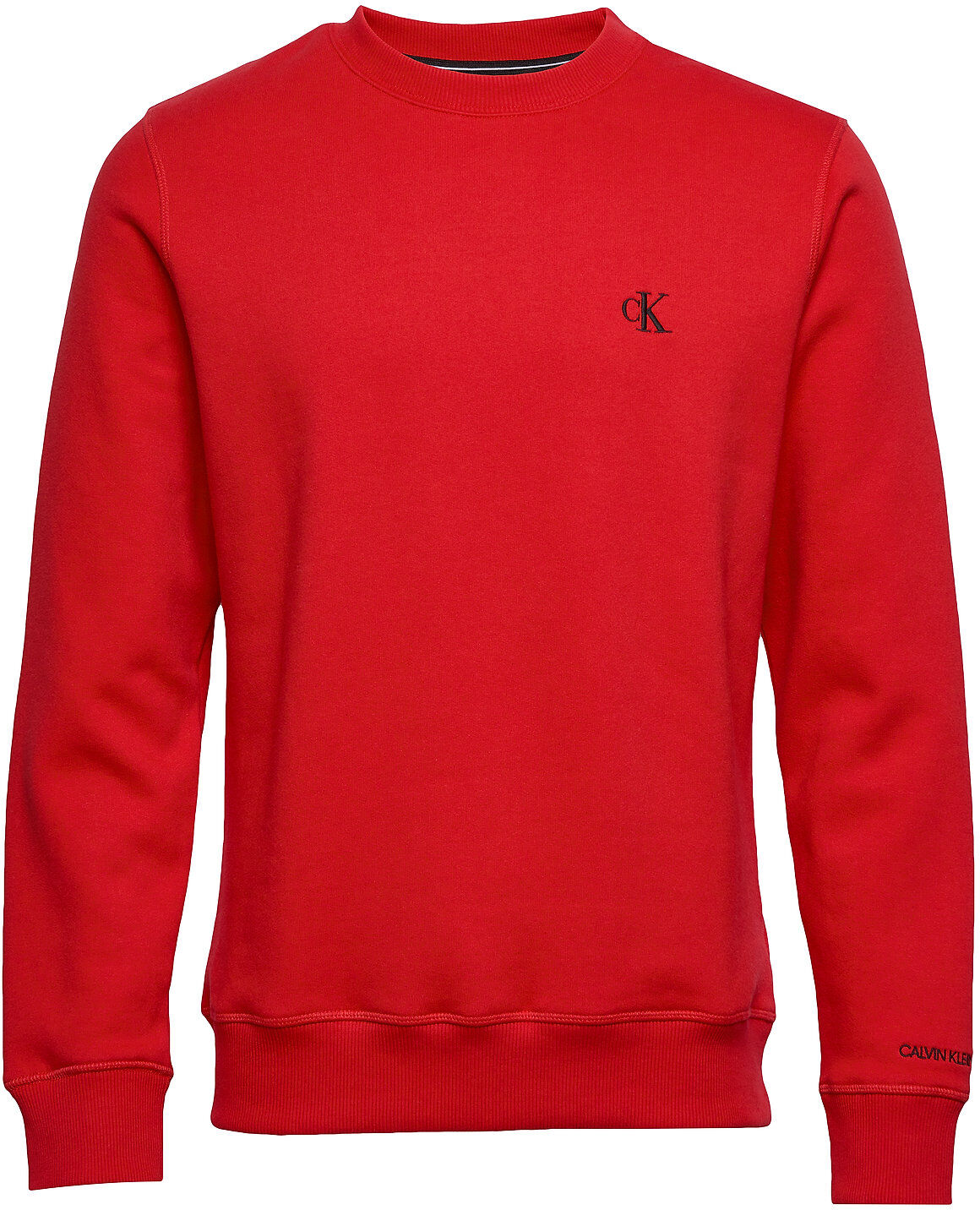 Calvin Ck Essential Reg Cn Sweat-shirt Genser Rød Calvin Klein Jeans