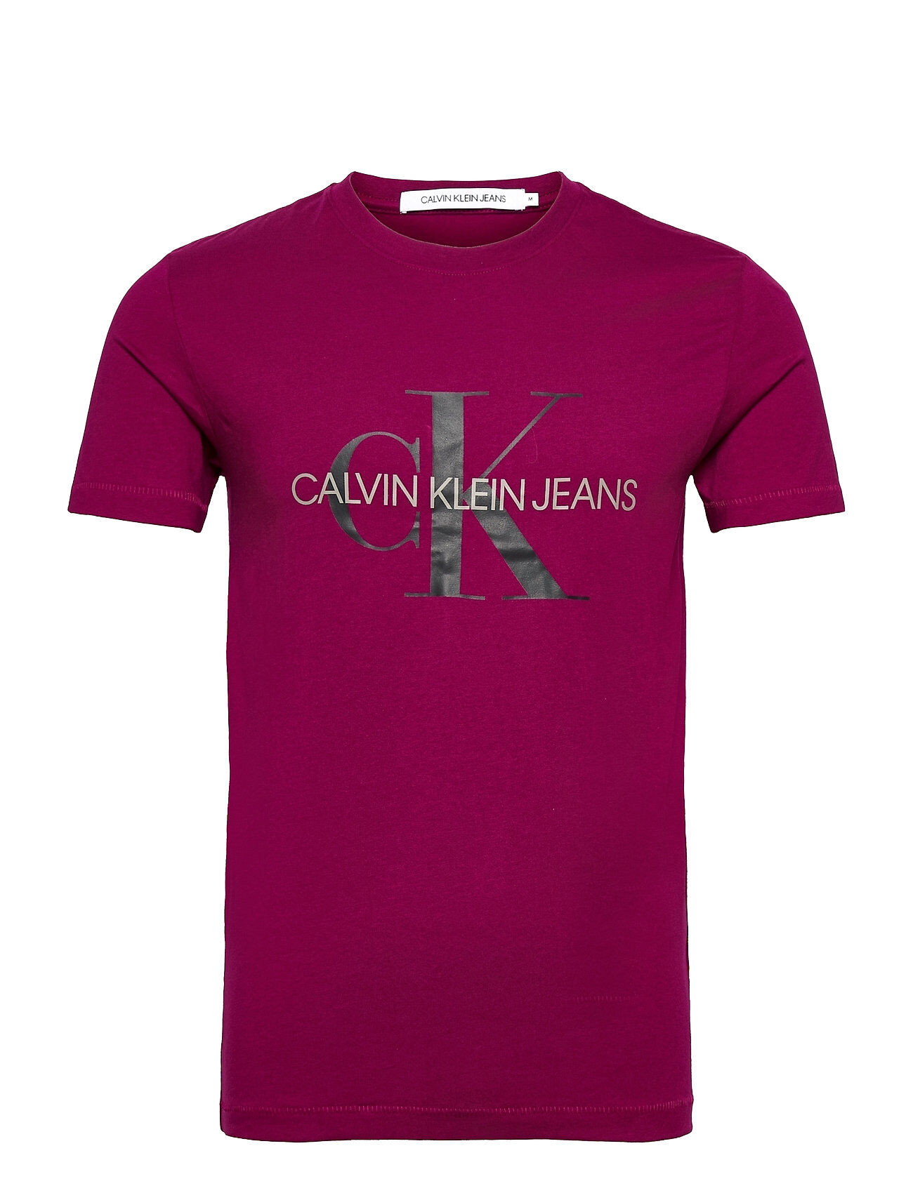Calvin Seasonal Monogram Tee 2 T-shirts Short-sleeved Rød Calvin Klein Jeans