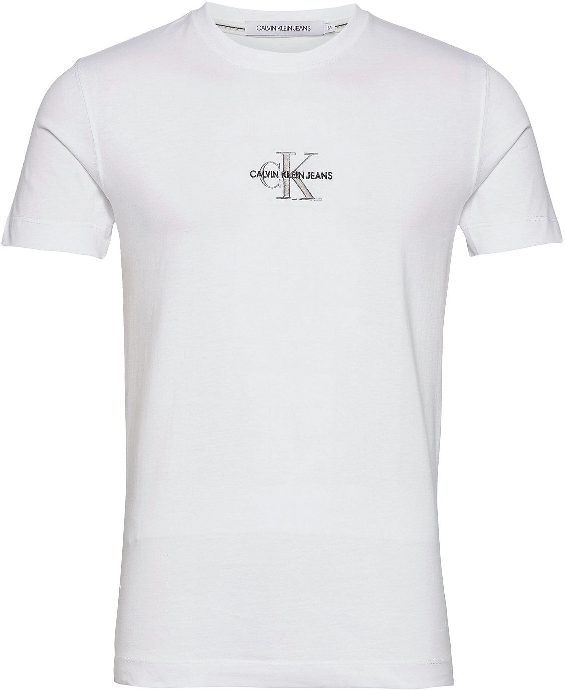 Calvin New Iconic Essential Tee T-shirts Short-sleeved Hvit Calvin Klein Jeans