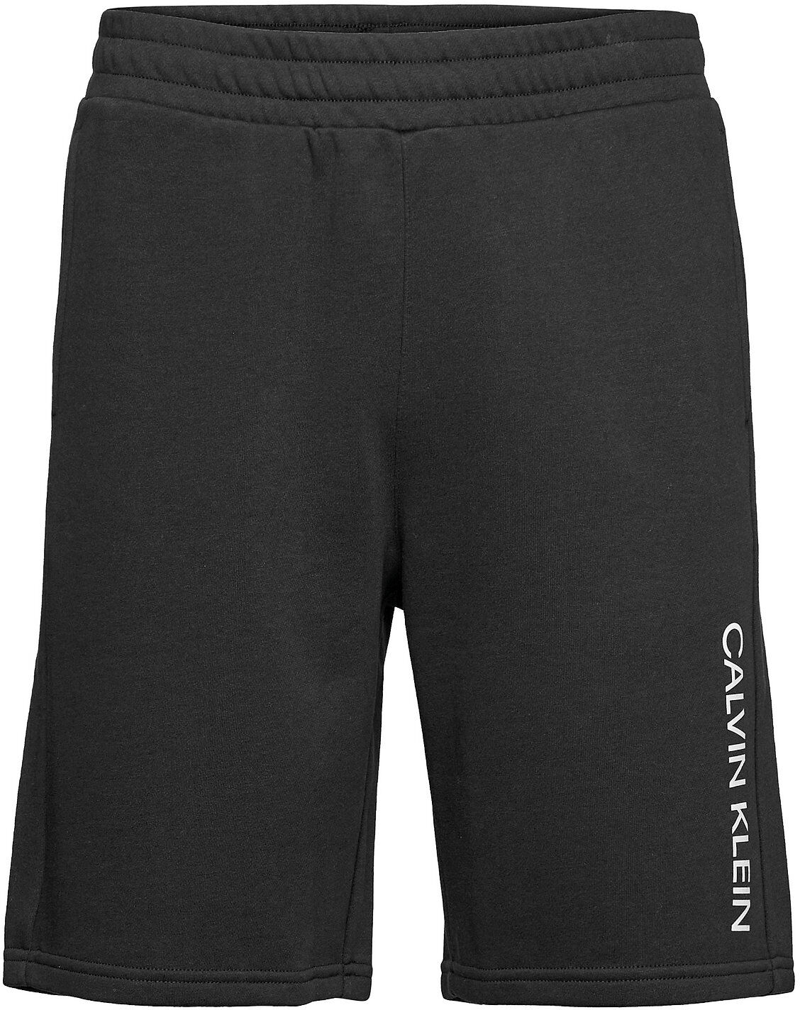 Calvin Pw - 9" Knit Short Shorts Casual Svart Calvin Klein Performance