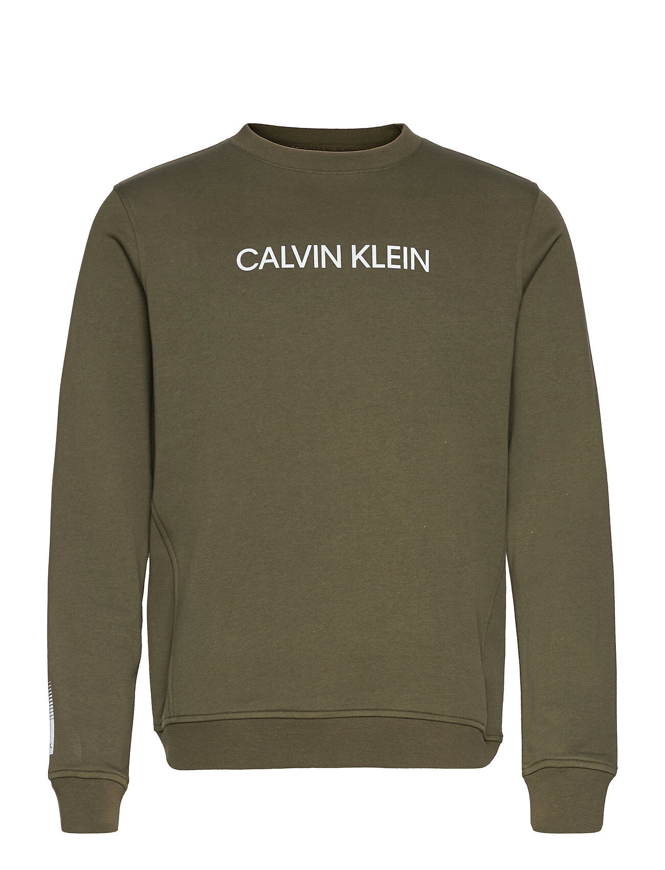 Calvin Pw - Pullover Sweat-shirt Genser Grønn Calvin Klein Performance