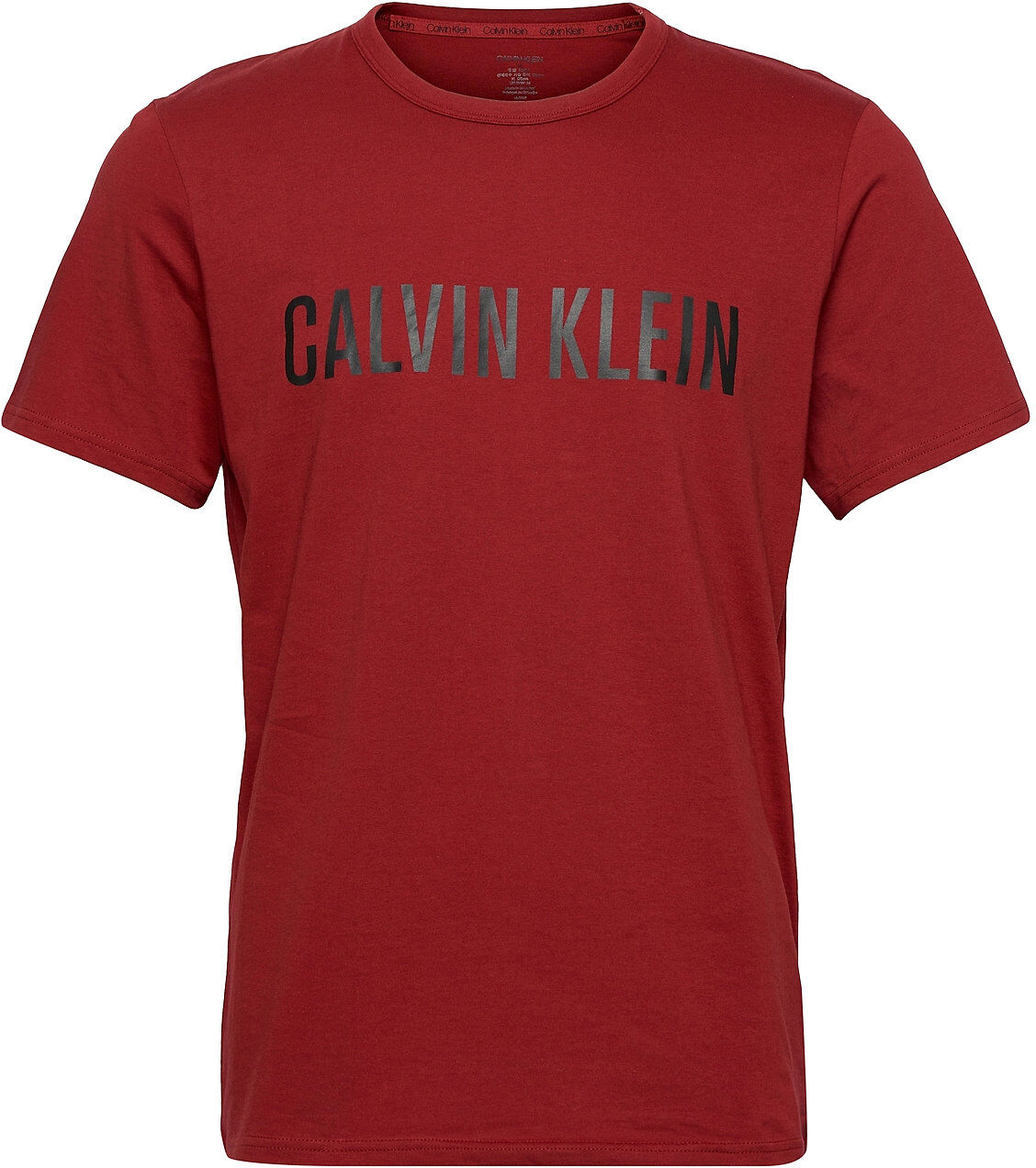 Calvin S/S Crew Neck T-shirts Short-sleeved Rød Calvin Klein