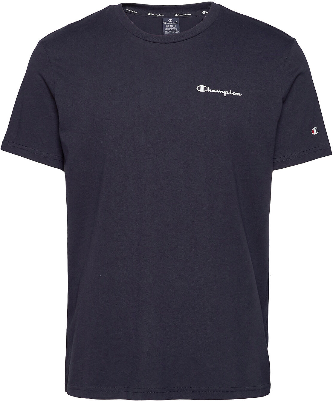 Champion Crewneck T-Shirt T-shirts Short-sleeved Blå Champion