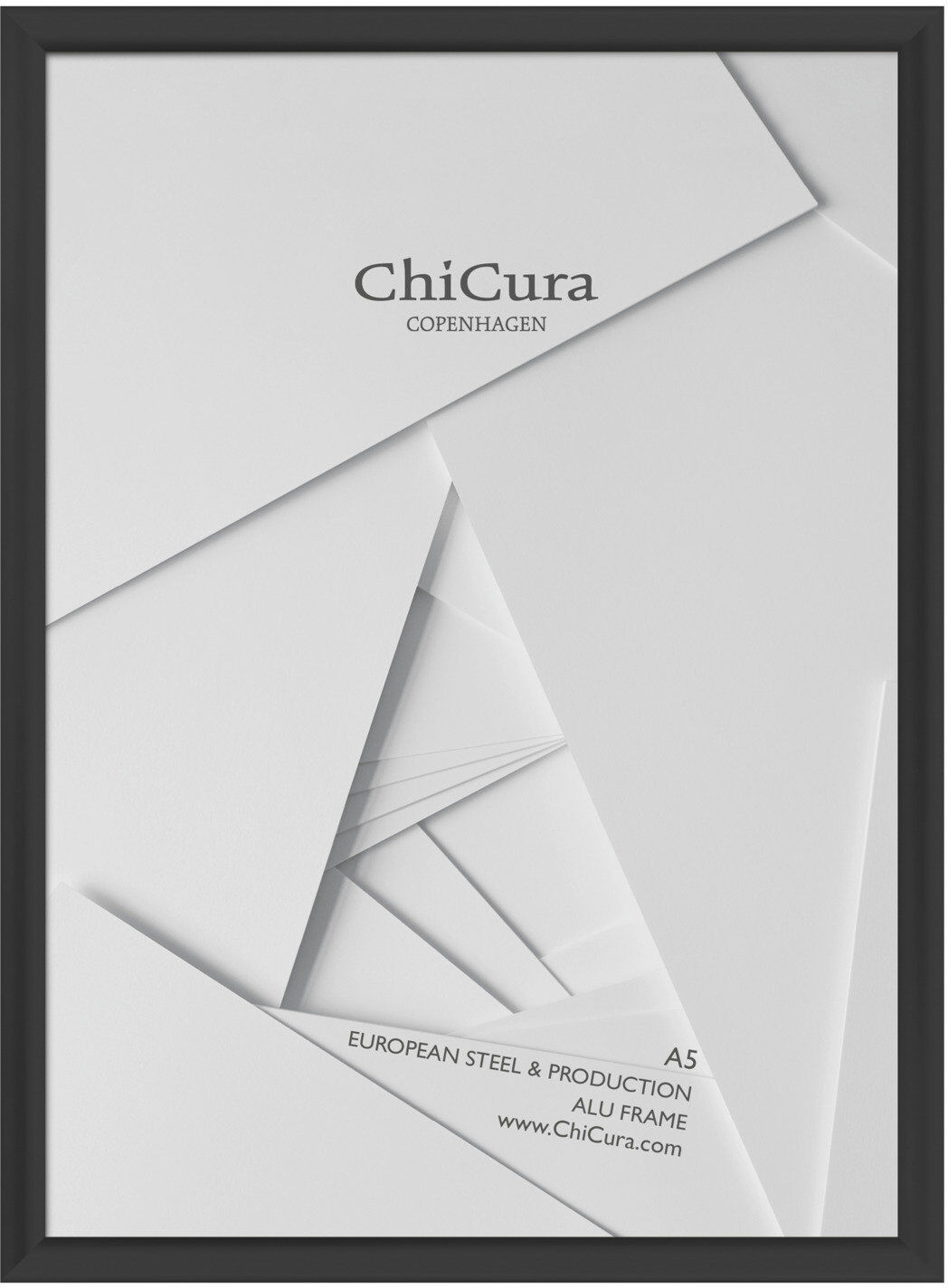 ChiCura Alu Frame A5 - Acrylic Home Decoration Posters & Frames Frames Svart ChiCura