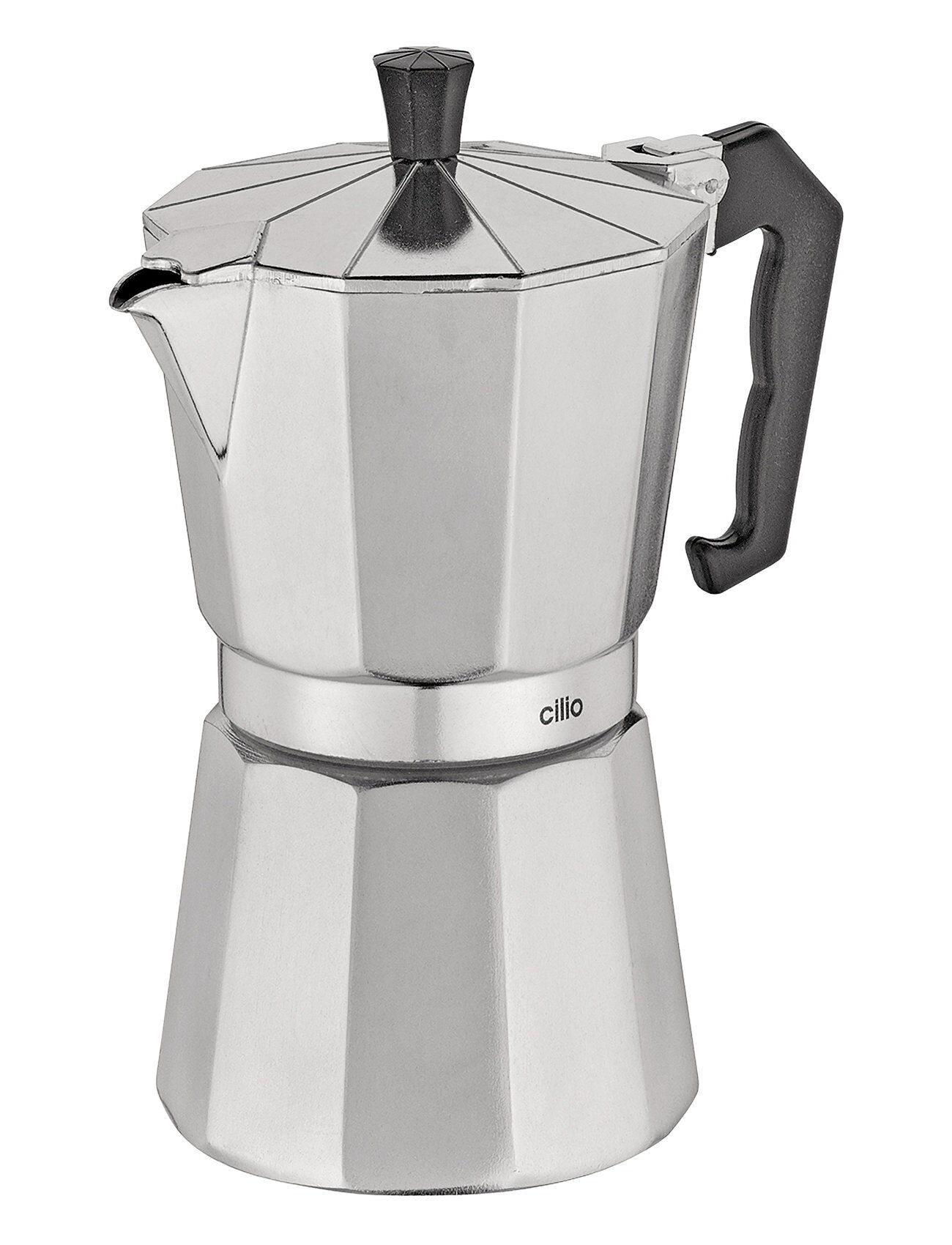 cilio Espresso Maker Classico Induktion 6 Cups Home Kitchen Kitchen Appliances Coffee Makers Moka Pots Sølv Cilio