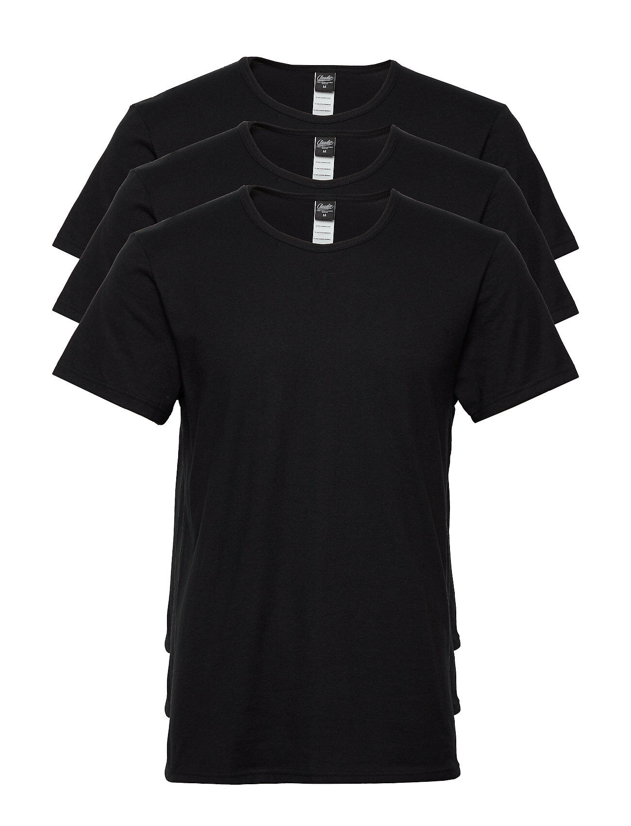 Claudio T-Shirt 3-Pack, Organi T-shirts Short-sleeved Multi/mønstret Claudio
