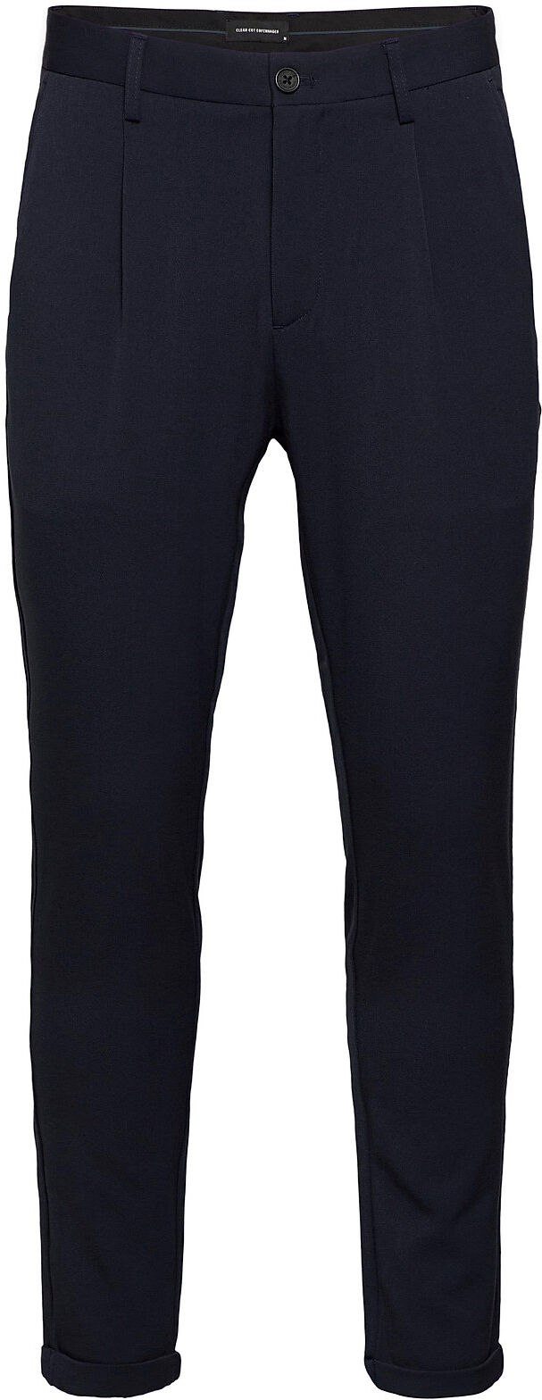 Clean Cut Copenhagen Torino Stretch Pants Dressbukser Formelle Bukser Blå Clean Cut Copenhagen