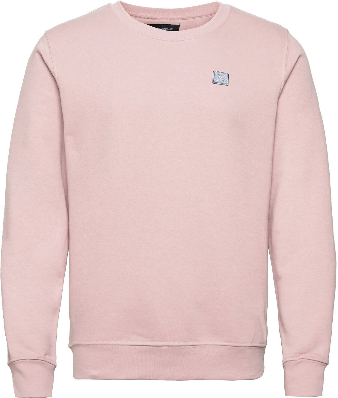 Clean Cut Copenhagen Basic Organic Crew Sweat-shirt Genser Rosa Clean Cut Copenhagen