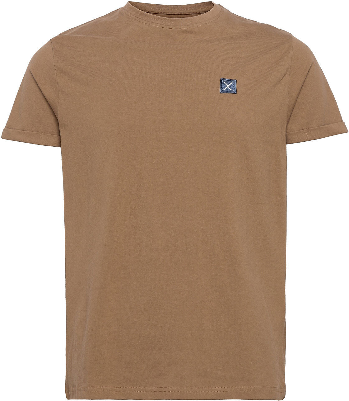 Clean Cut Copenhagen Basic Organic Tee T-shirts Short-sleeved Brun Clean Cut Copenhagen