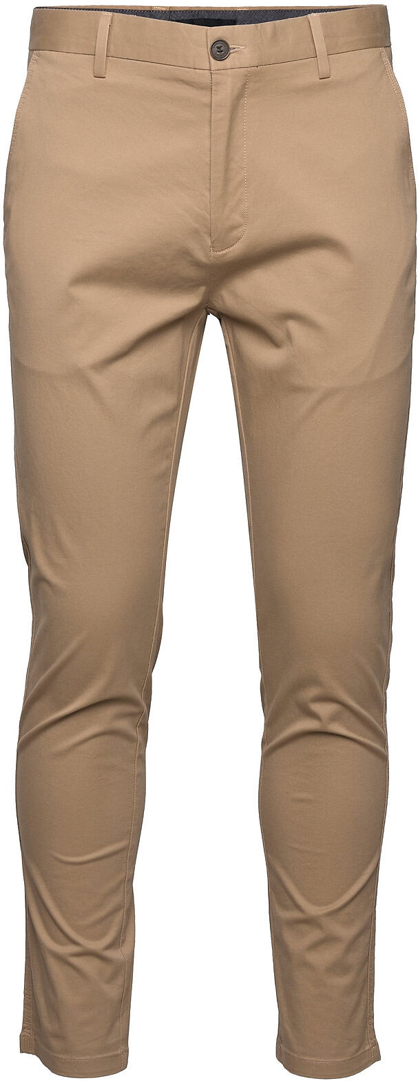 Clean Cut Copenhagen Milano Drake Stretch Pants Chinos Bukser Beige Clean Cut Copenhagen