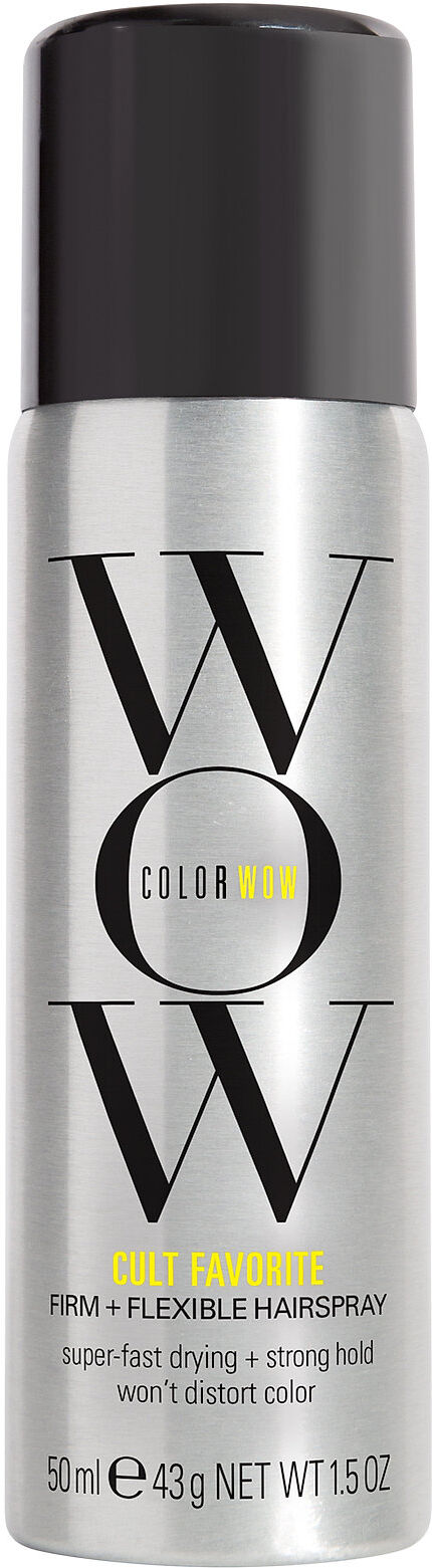 Color Wow Cult Favorite Firm+ Flexible Hair Spray Travel Hårspray Nude Color Wow