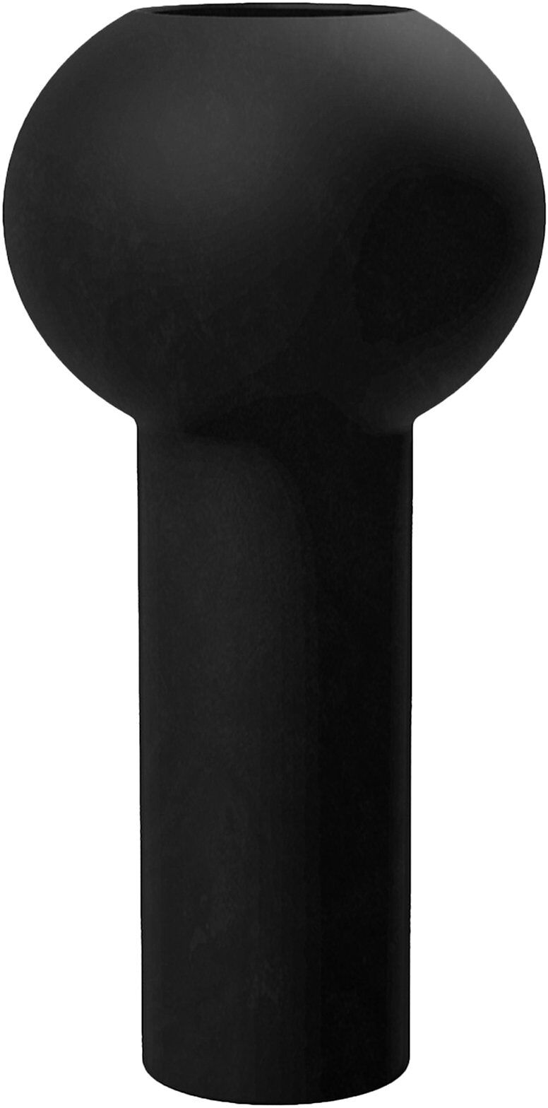 Cooee Design Pillar Vase 24Cm Home Decoration Vases Svart Cooee Design