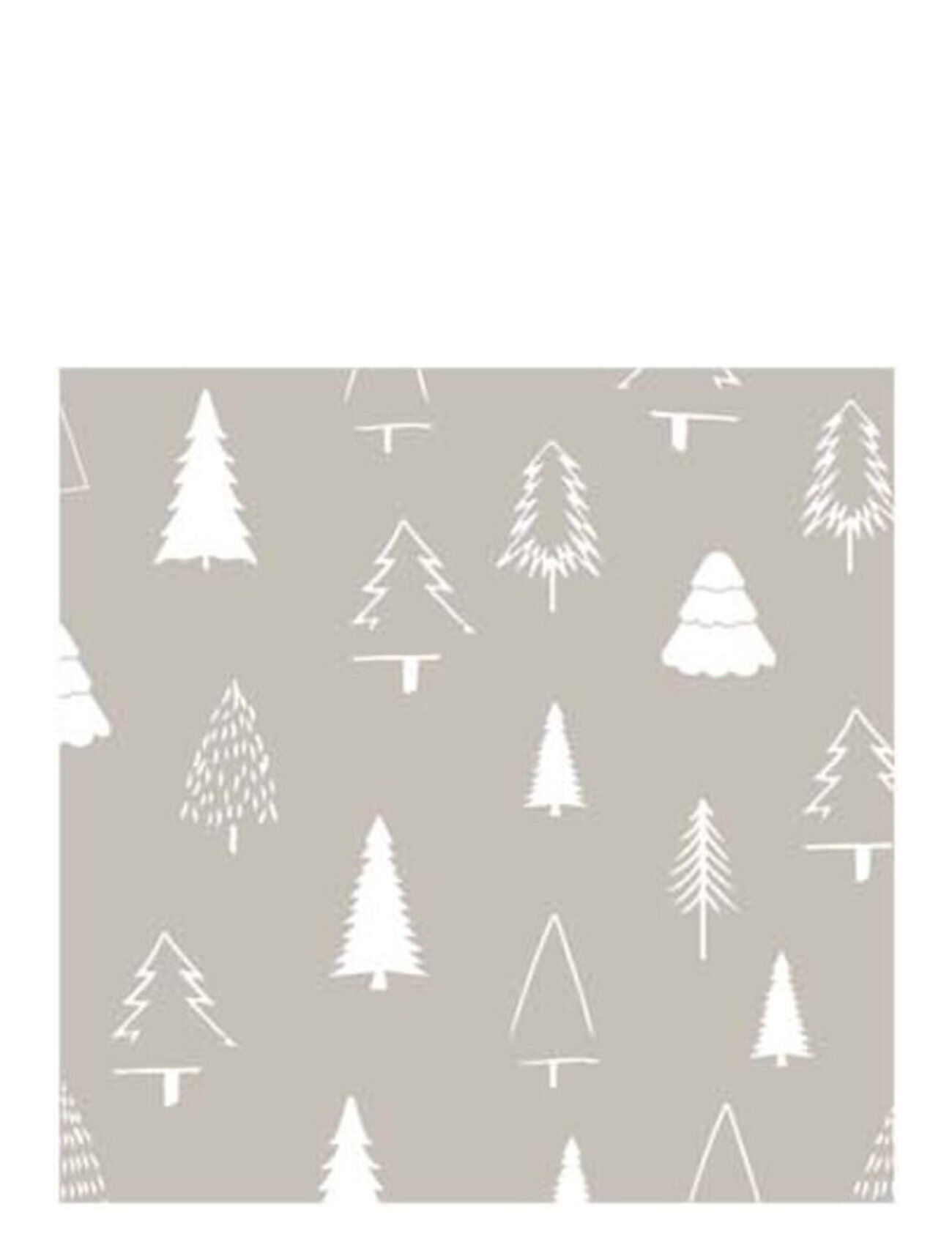 Cooee Design Napkin Woods Home Textiles Kitchen Textiles Napkins Paper Napkins Grå Cooee Design