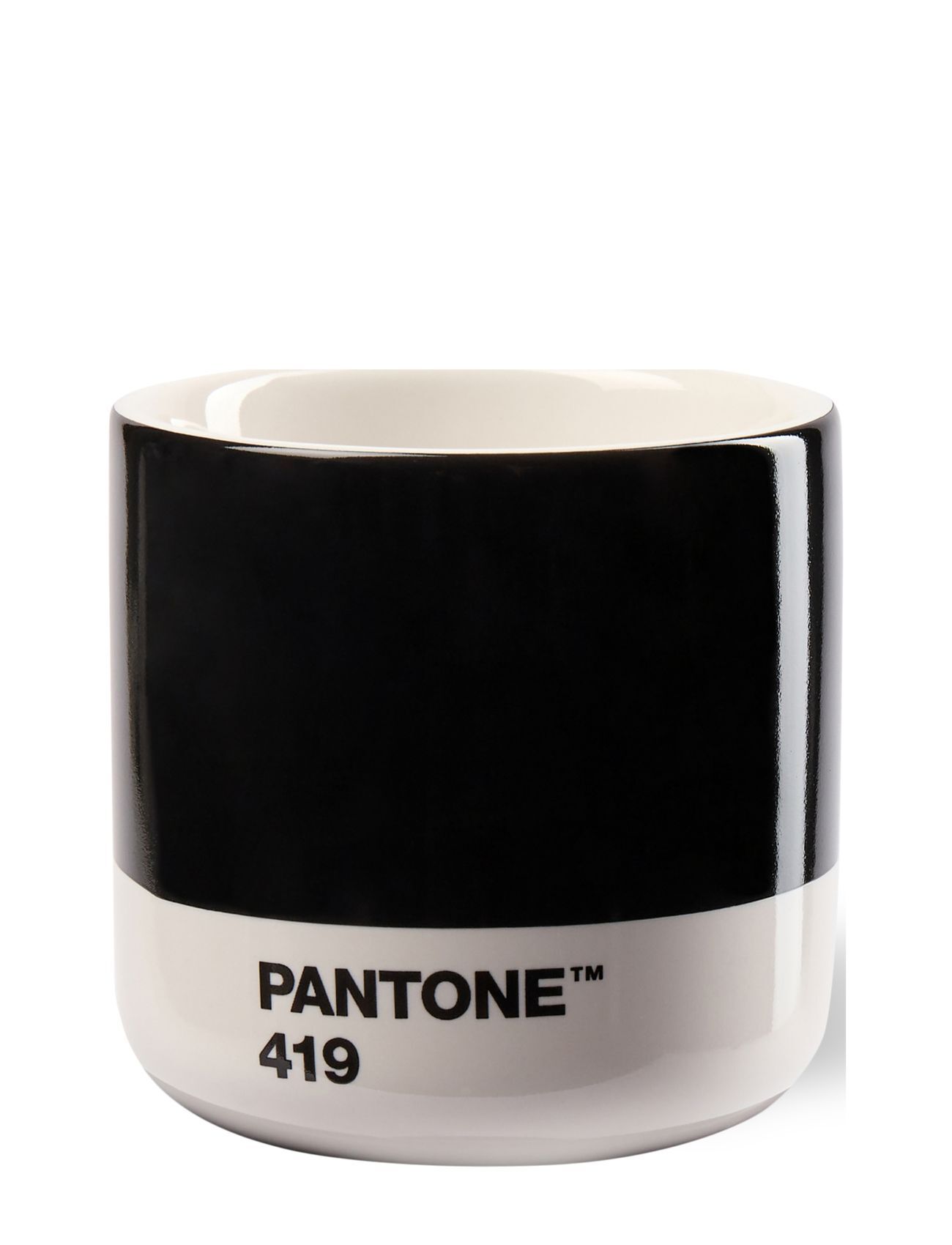 Pantone Pant Machiato Cup Home Tableware Cups & Mugs Coffee Cups Svart PANT