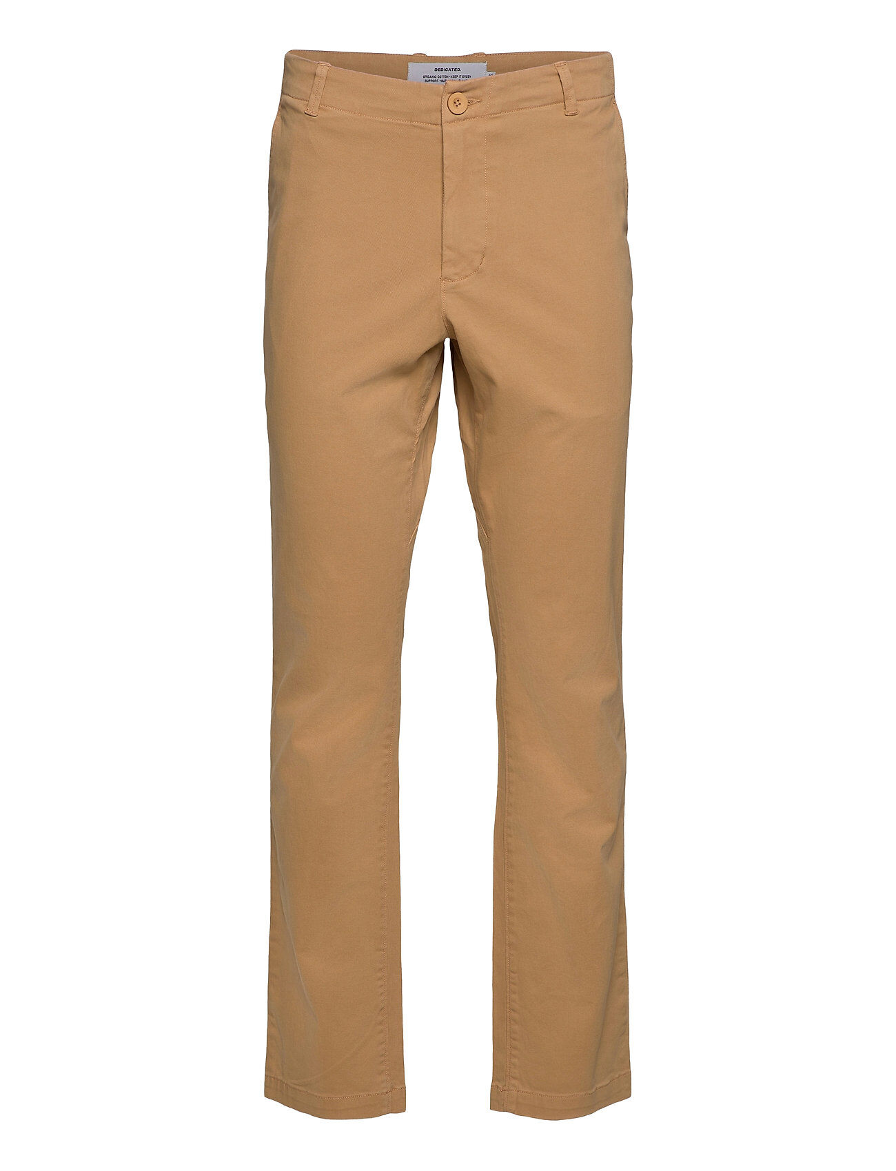 DEDICATED Chino Pants Sundsvall Chinos Bukser Beige DEDICATED