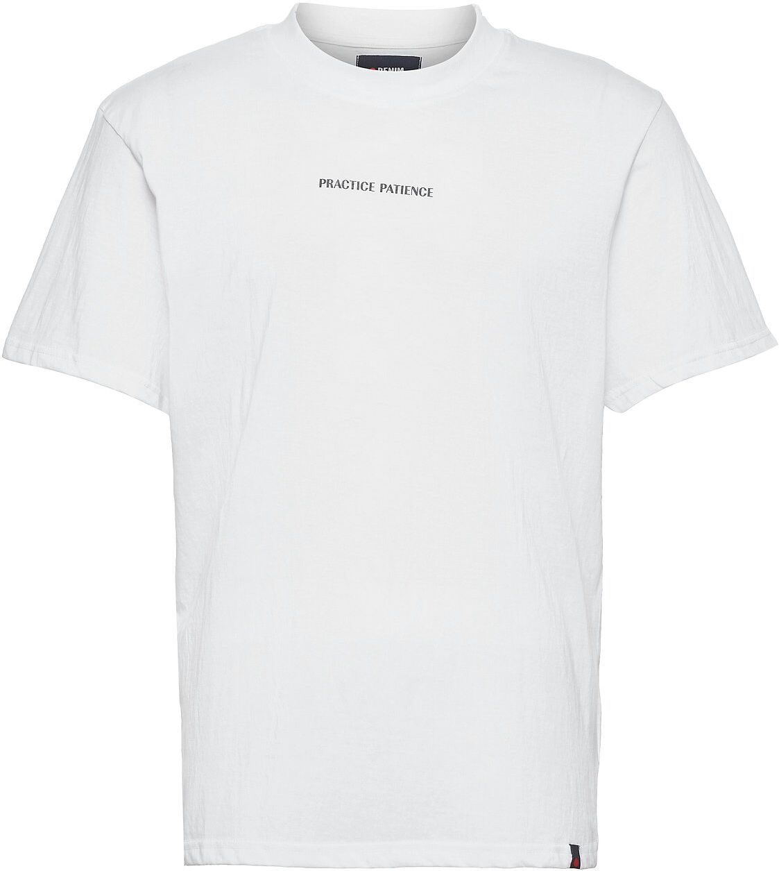 Pro-Ject Dp Statement Relaxed Tee T-shirts Short-sleeved Hvit Denim Project