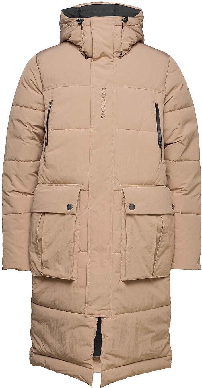 Didriksons Ejnar Usx Parka L Fôret Jakke Beige Didriksons