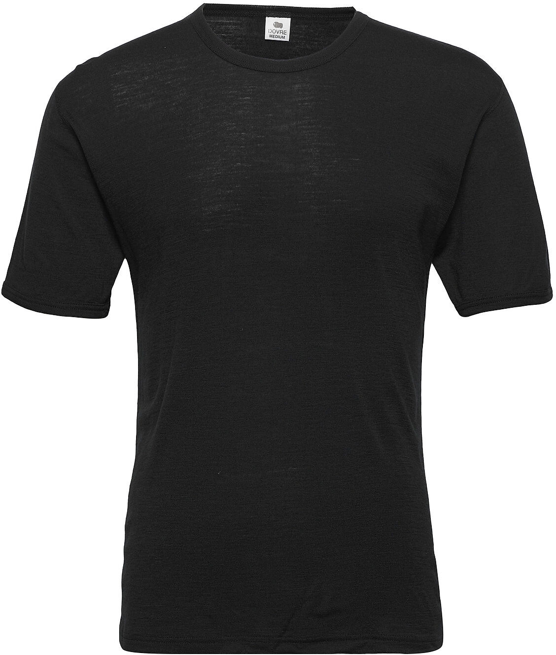 Dovre T-Shirts 1/4 Ærme T-shirts Short-sleeved Svart Dovre