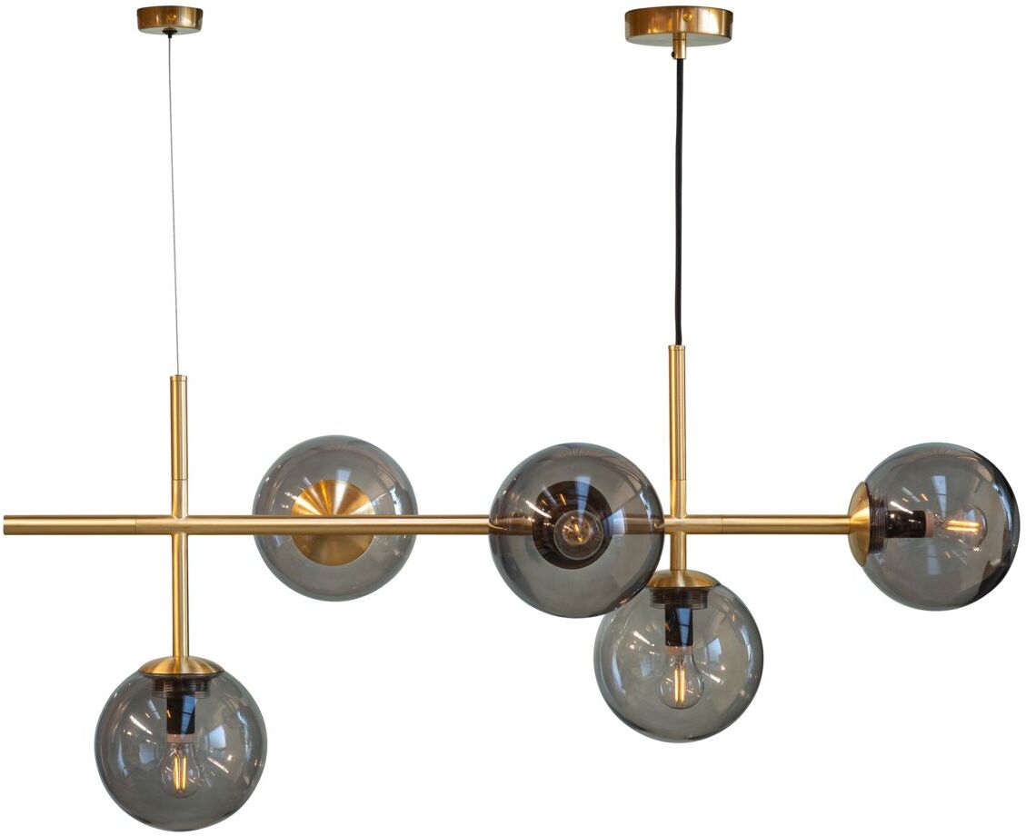 Dyberg Larsen Como Long Table Pendant Messing Home Lighting Lamps Ceiling Lamps Pendant Lamps Gull Dyberg Larsen