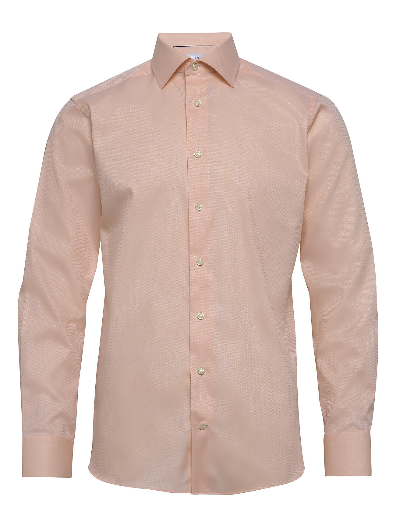 Eton Pink Water Weave Shirt Skjorte Business Rosa Eton