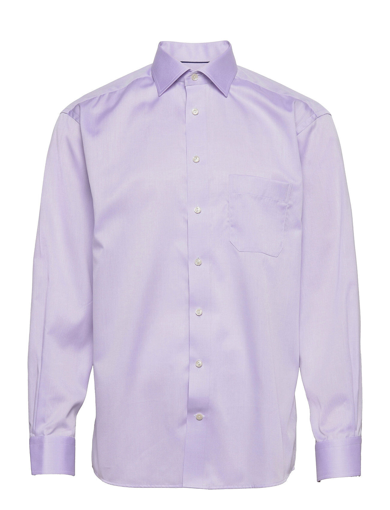 Eton Classic Fit Business Signature Twill Shirt Skjorte Business Lilla Eton