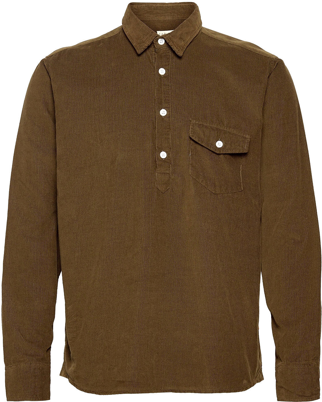 Far Afield Flap Pocket Pop-Over L/S Shirt Skjorte Uformell Grønn Far Afield