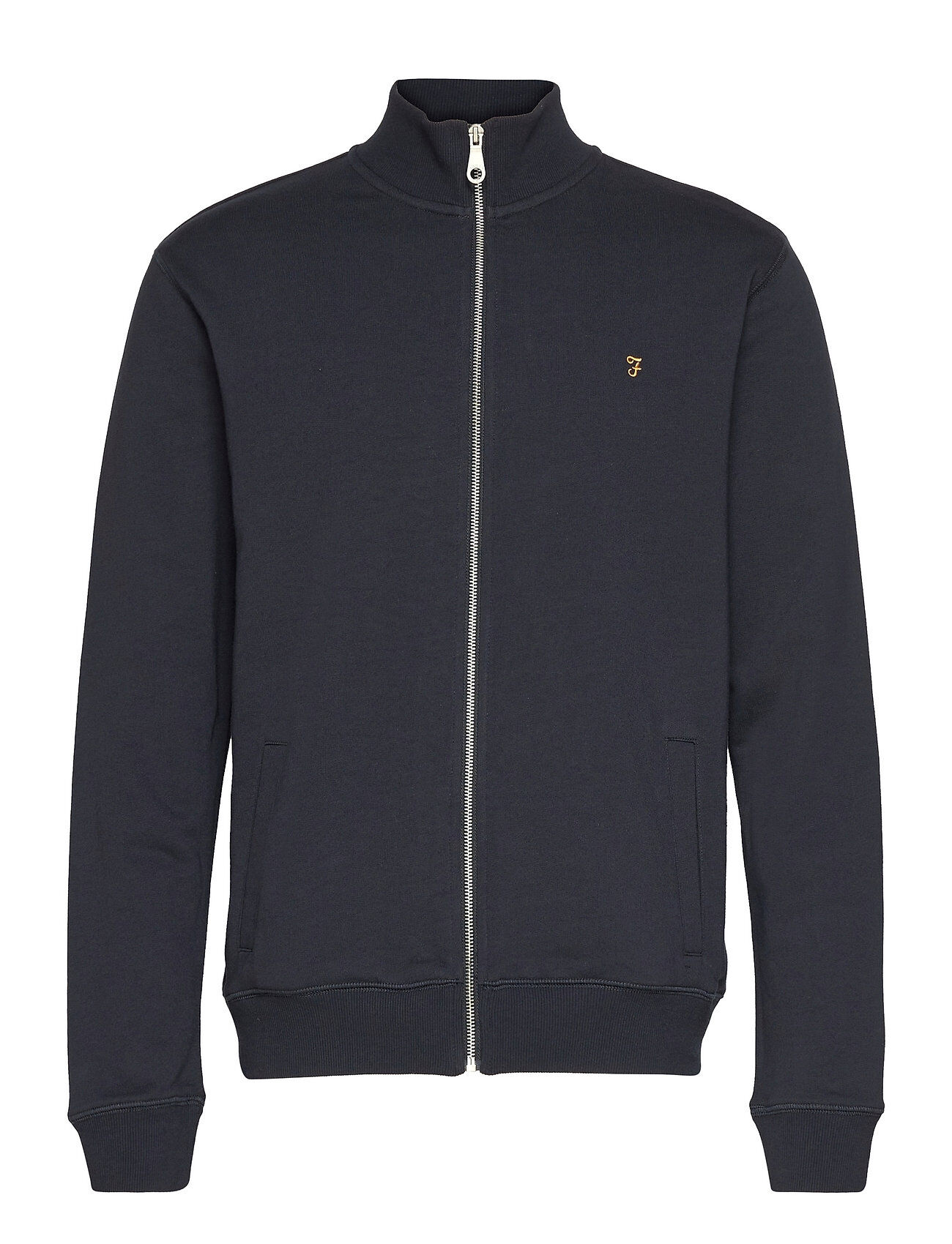 Farah Vance Full Zip Sweatshirt Sweat-shirt Genser Blå Farah