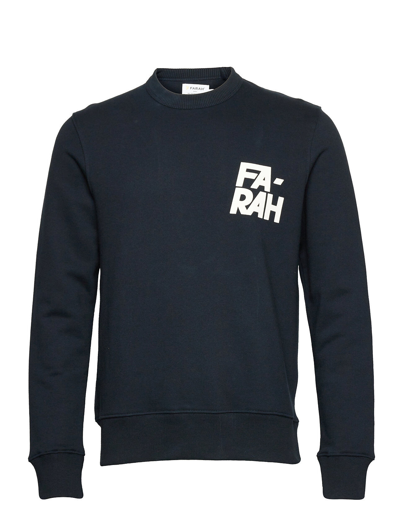 Farah Gleason Crew Neck Sweatshirt Sweat-shirt Genser Blå Farah