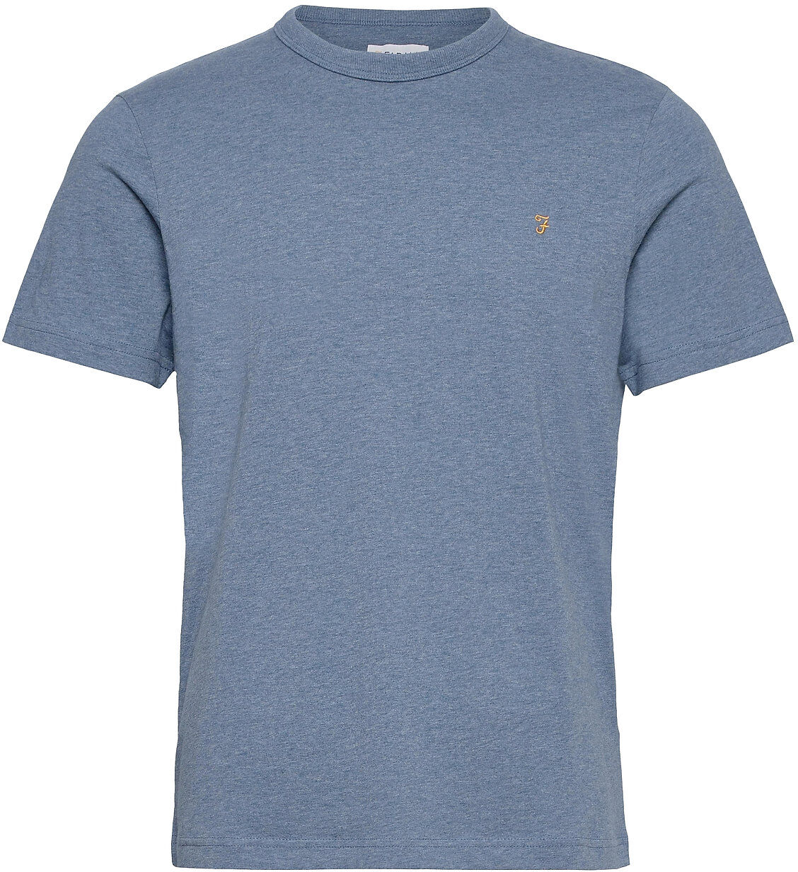 Farah Danny Ss Tee T-shirts Short-sleeved Blå Farah