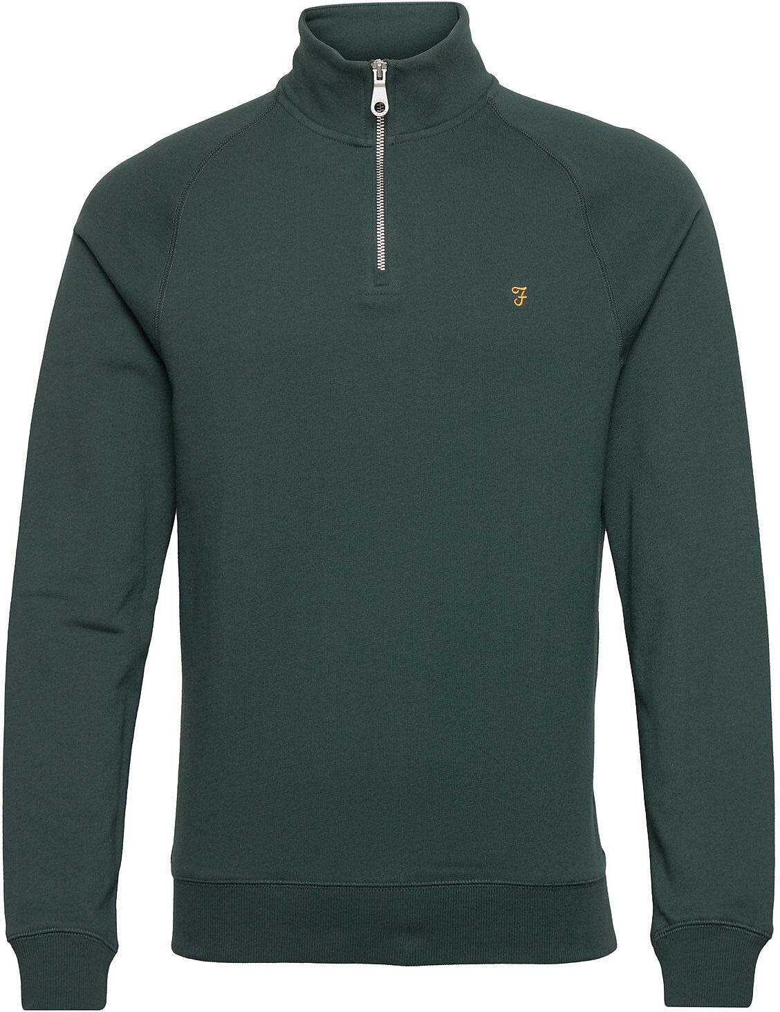 Farah Jim 1/4 Zip Sweat-shirt Genser Grønn Farah