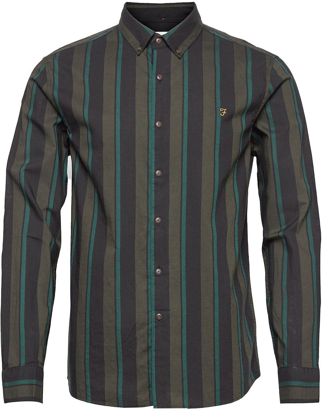 Farah Edsall Stripe Shirt Skjorte Uformell Multi/mønstret Farah