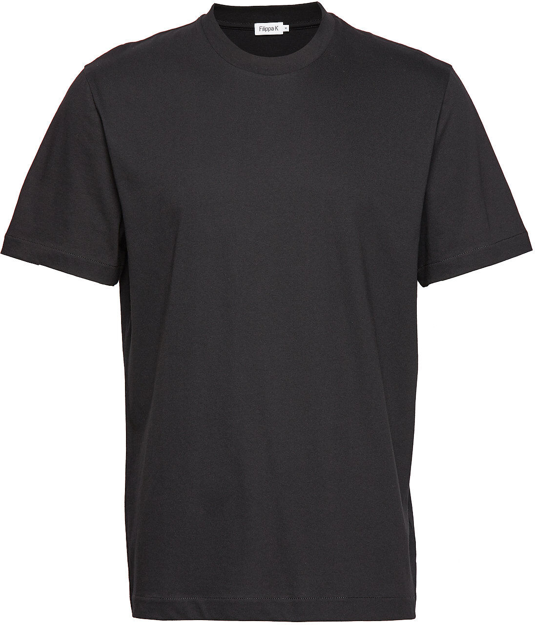 Filippa K M. Single Jersey Tee T-shirts Short-sleeved Svart Filippa K