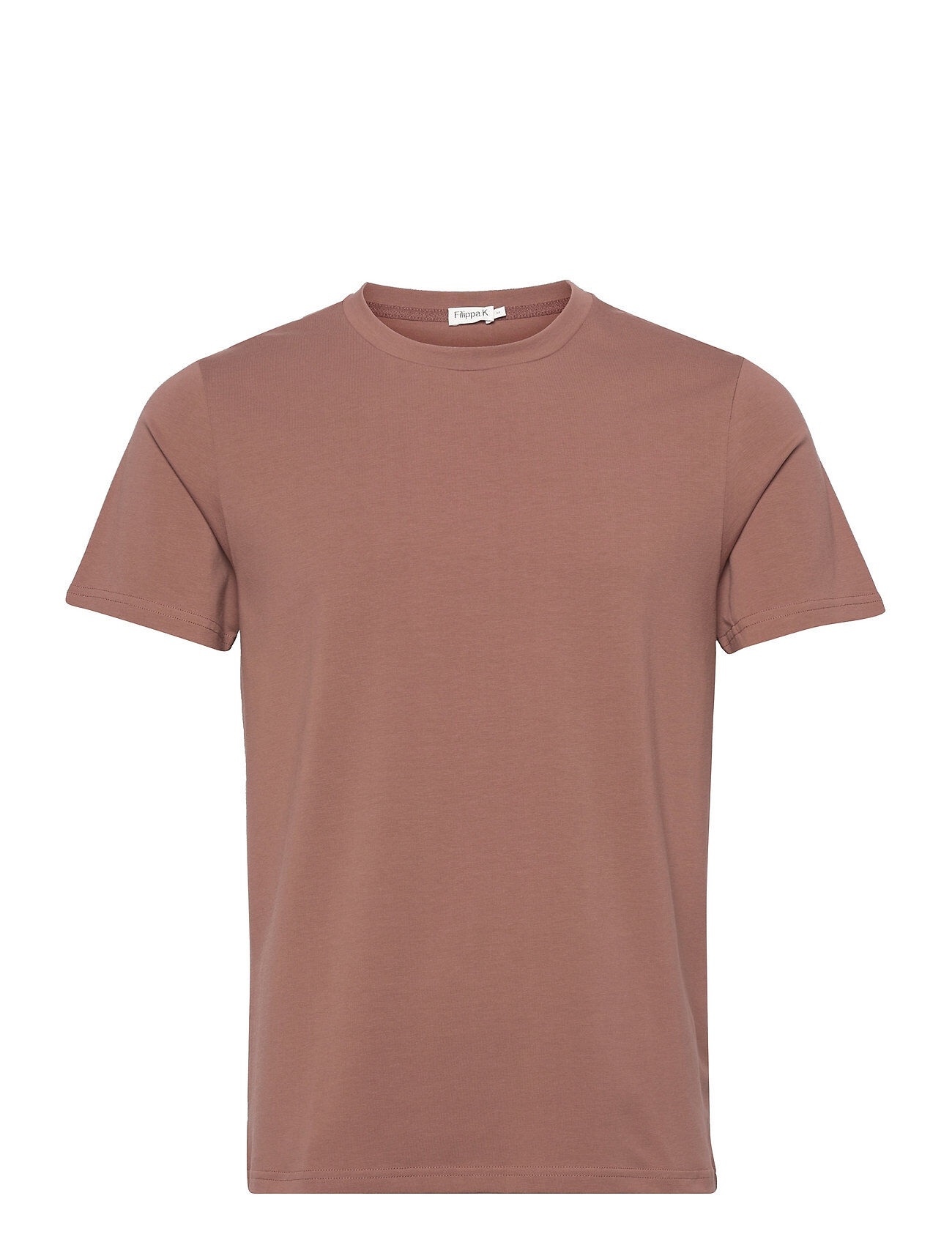 Filippa K M. Lycra Tee T-shirts Short-sleeved Brun Filippa K