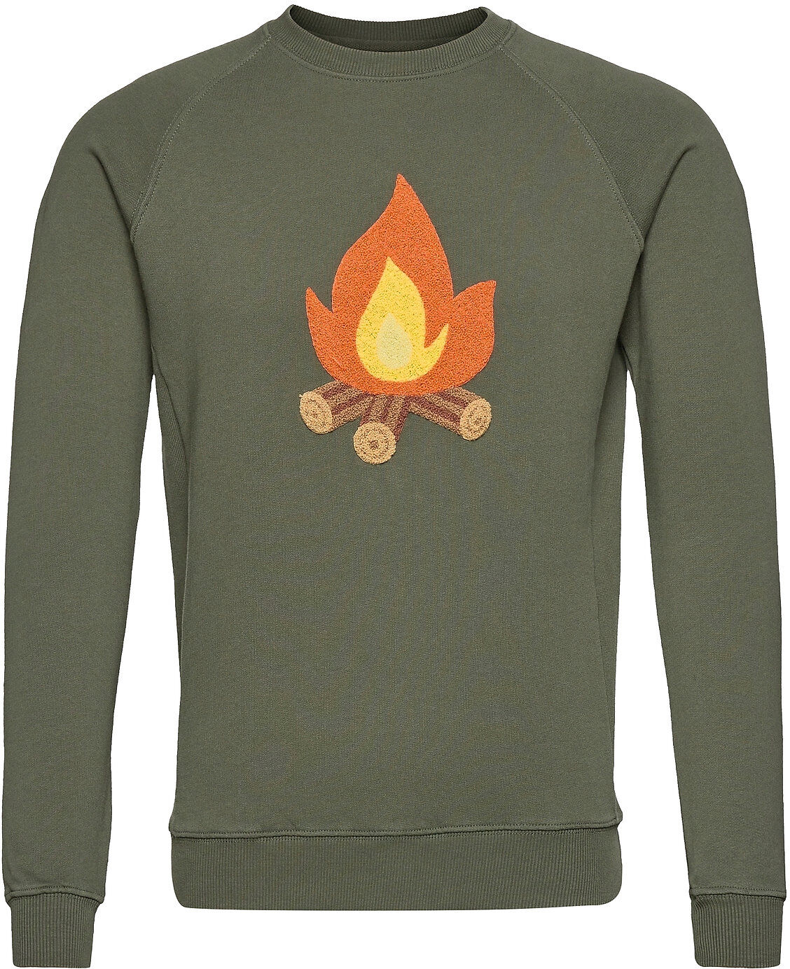 Forét Heat Sweatshirt Sweat-shirt Genser Grønn Forét