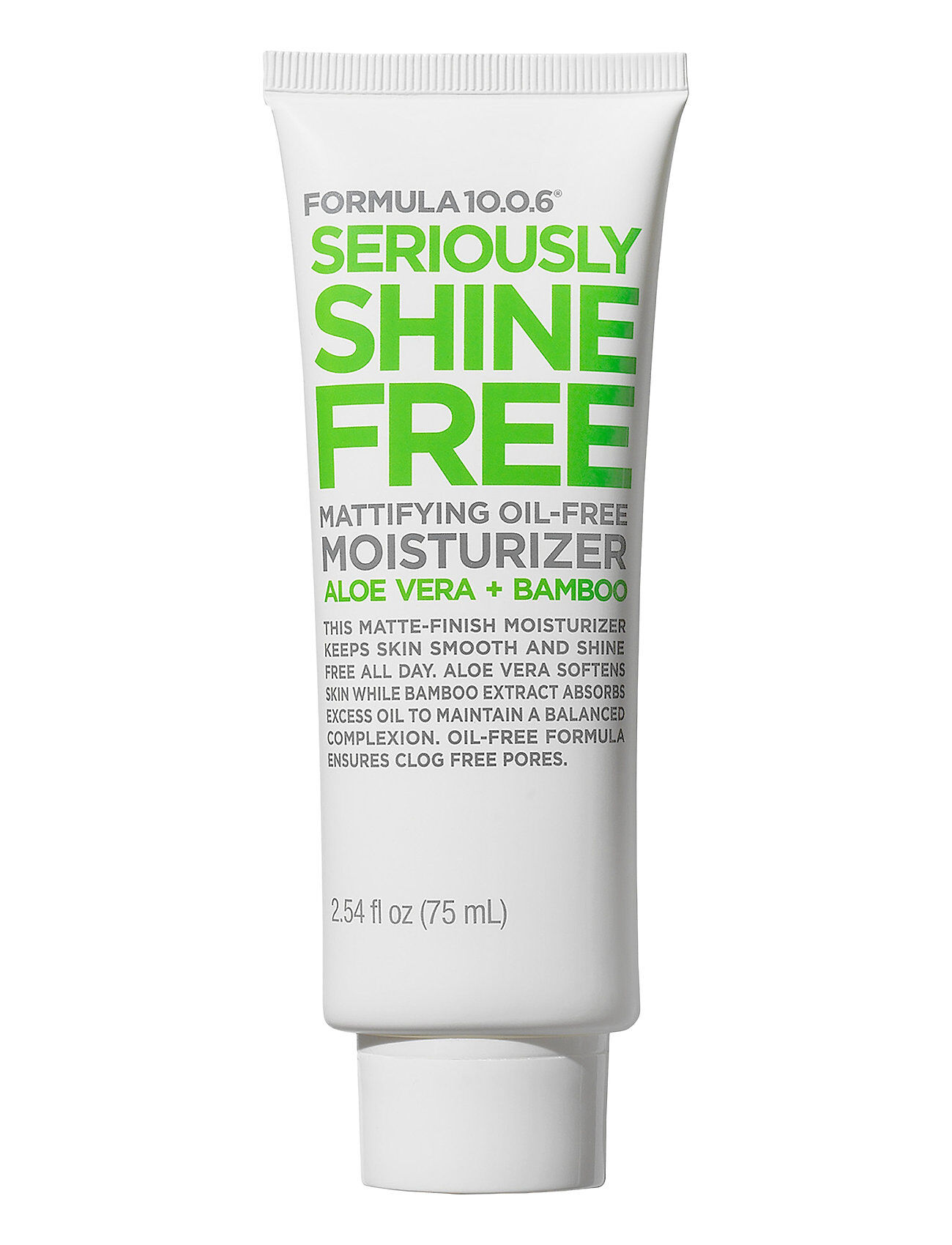 Formula 10.0.6 Seriously Shine Free - Mattifying Moisturizer Fuktighetskrem Ansiktskrem Hudpleie Nude Formula 10.0.6