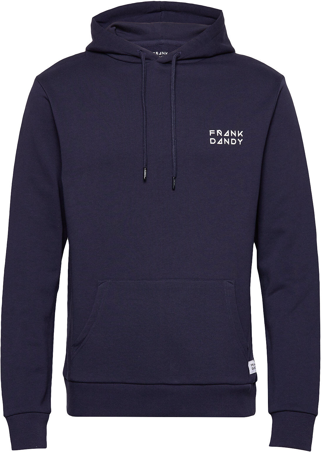 Frank Dandy Unisex Solid Hoodie Hettegenser Genser Blå Frank Dandy