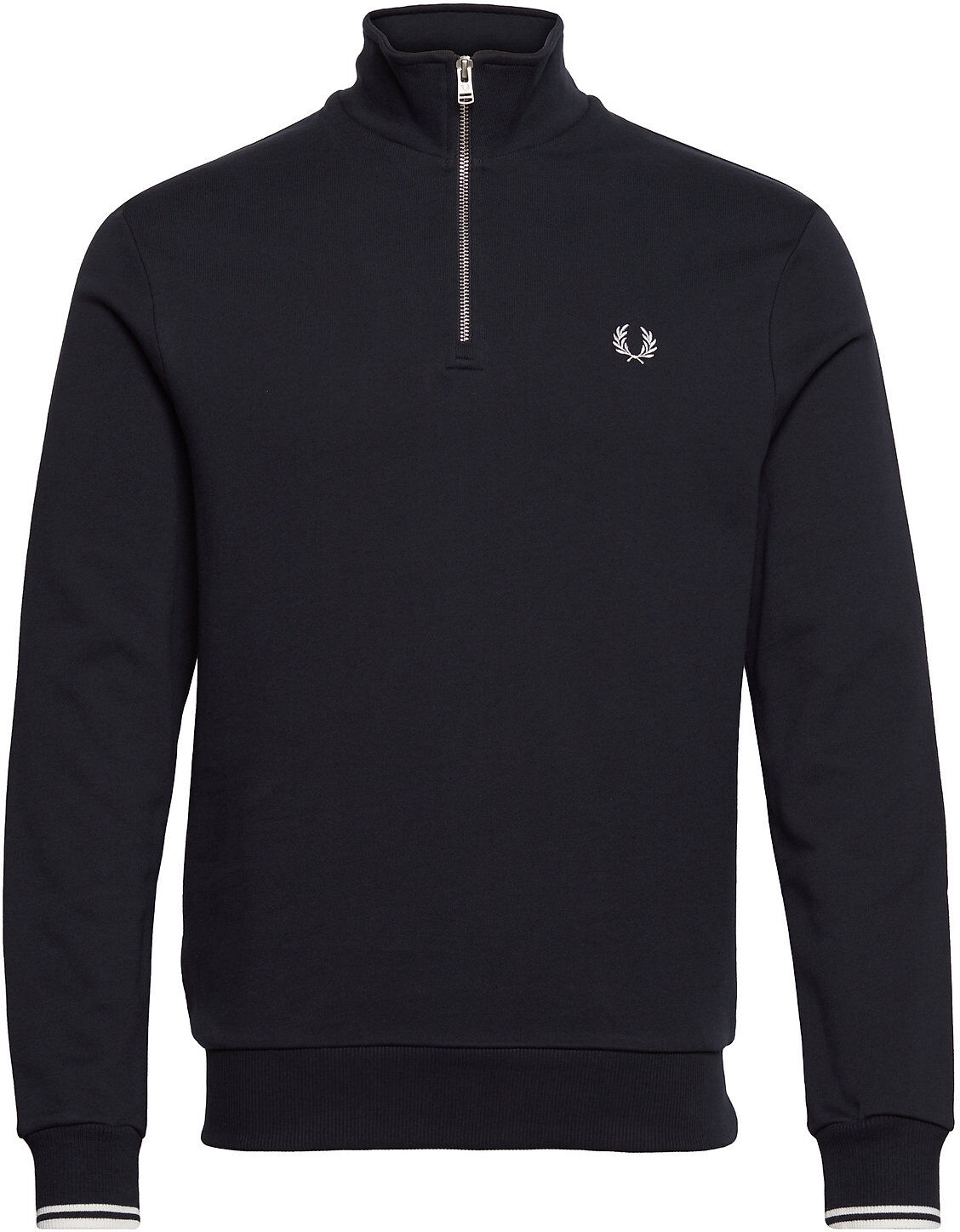 Fred Perry Half Zip Sweatshirt Sweat-shirt Genser Blå Fred Perry