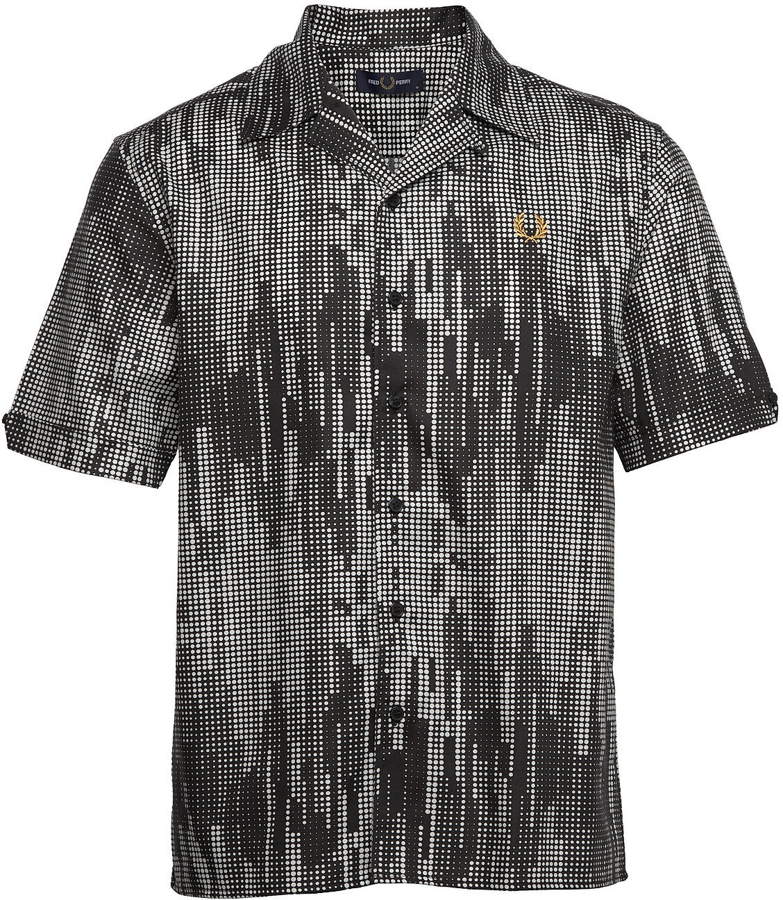 Fred Perry Sound Wave P Revere Shirt Skjorte Uformell Multi/mønstret Fred Perry