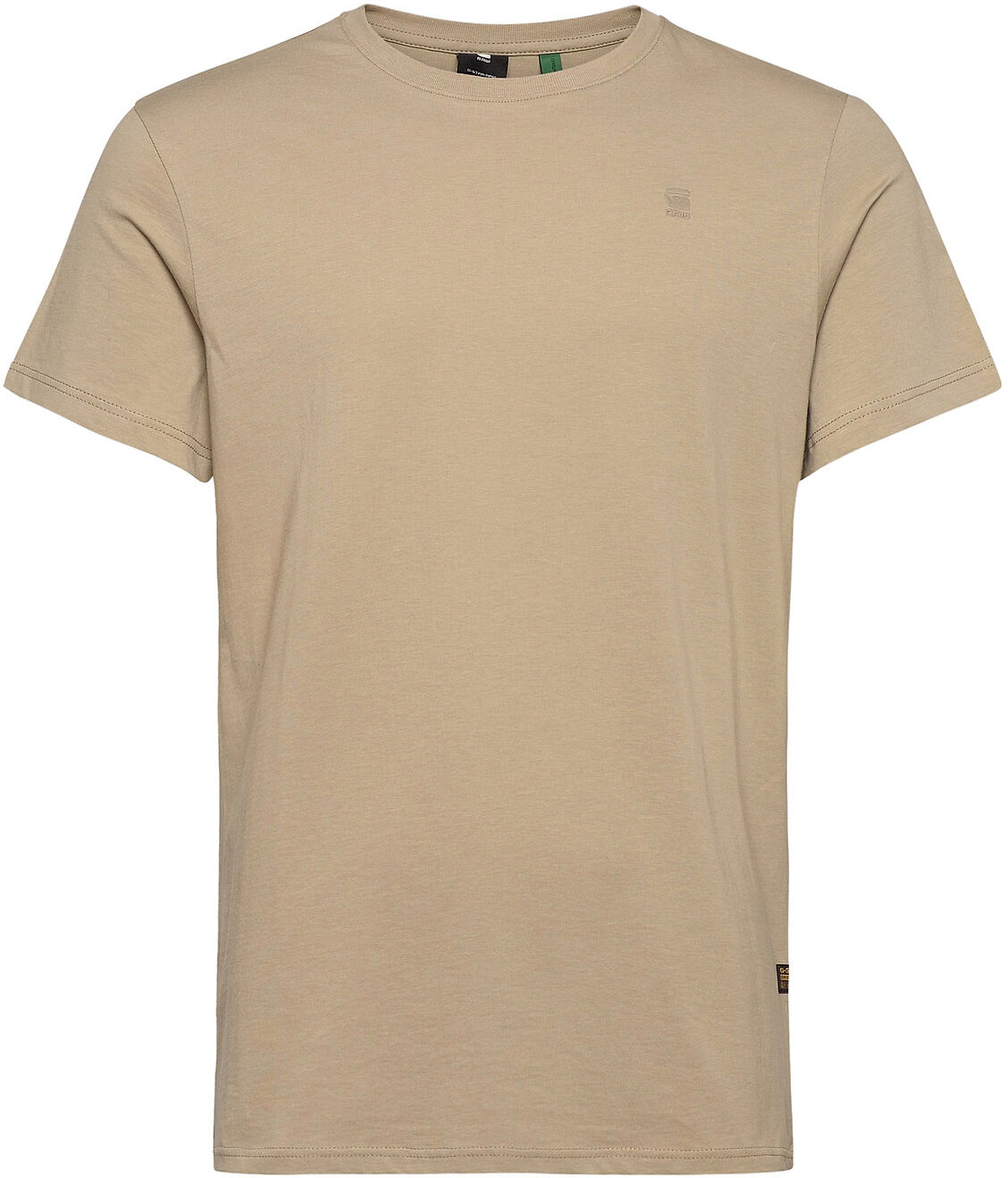 G-star RAW Base-S R T S\S T-shirts Short-sleeved Beige G-star RAW