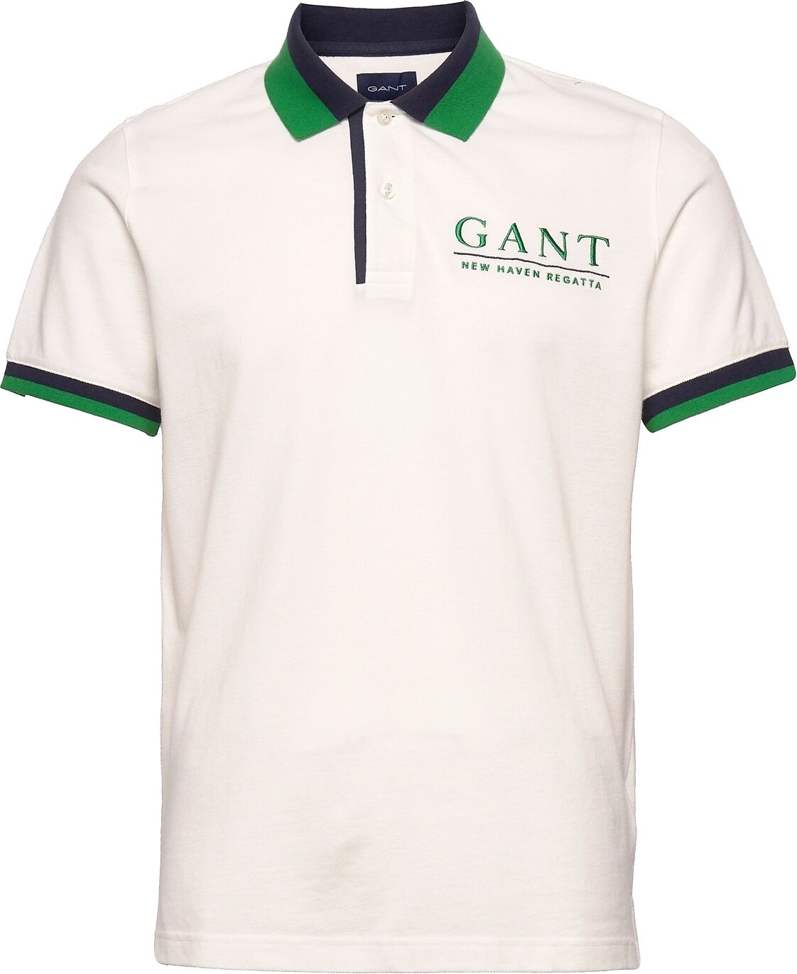 GANT D1. Gant Sailing Pique Ss Rugger Polos Short-sleeved Multi/mønstret GANT