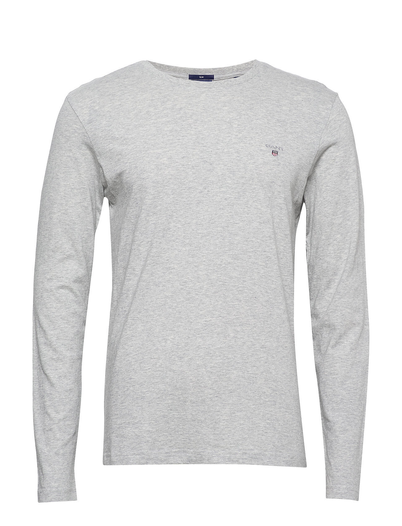 GANT The Original Slim Ls T-Shirt T-shirts Long-sleeved Grå GANT