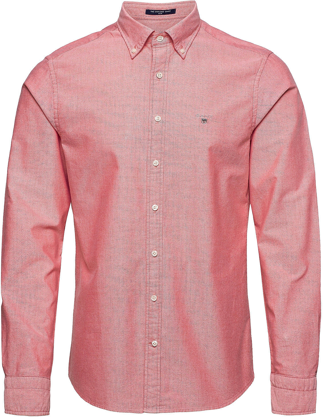 GANT Slim Oxford Shirt Bd Skjorte Uformell Rød GANT