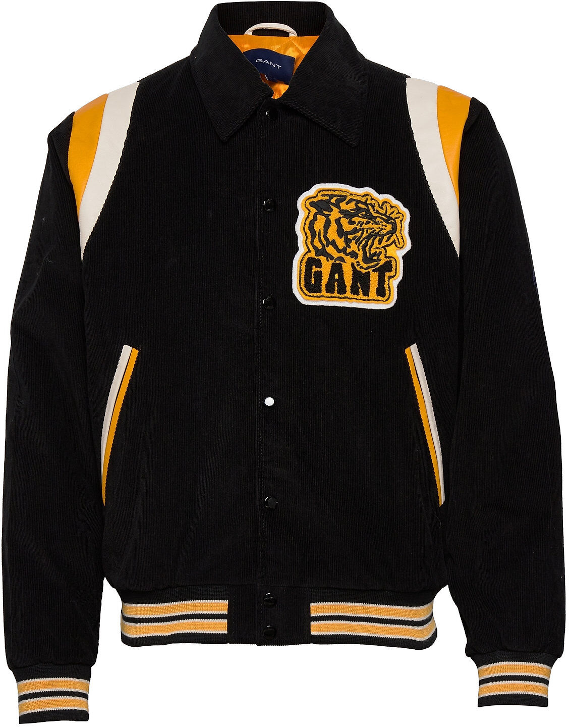 GANT D2. Cord Varsity Jacket Tynn Jakke Svart GANT