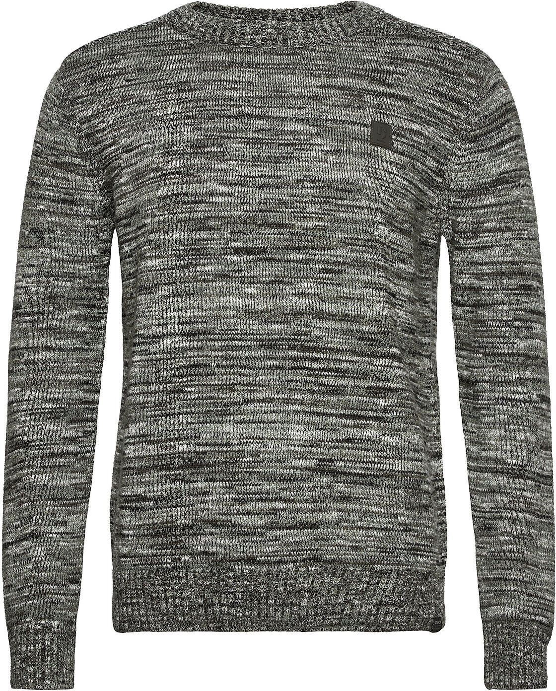 Garcia J11240 Mens Pullover Strikkegenser M. Rund Krage Grønn Garcia