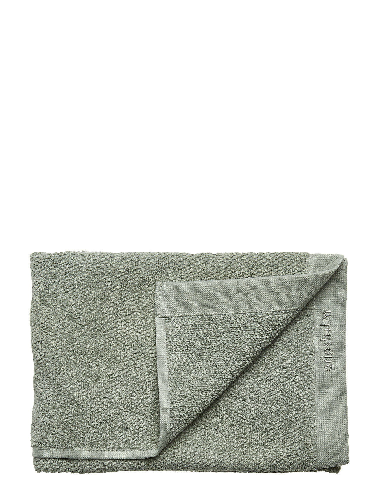 Gripsholm Towel Cotton Linen Home Textiles Bathroom Textiles Towels Grønn Gripsholm